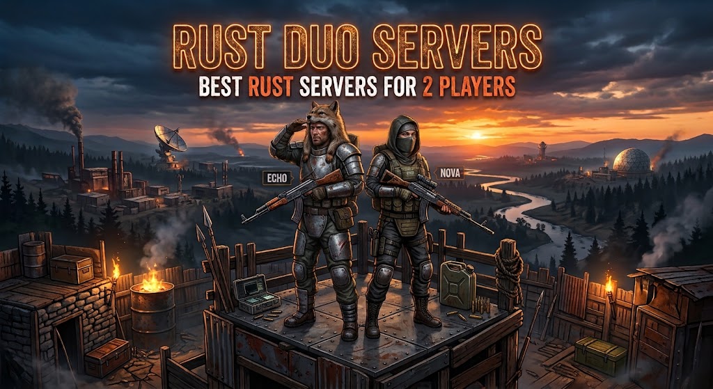 Rust Duo Servers - Best Rust Servers for 2 Players
