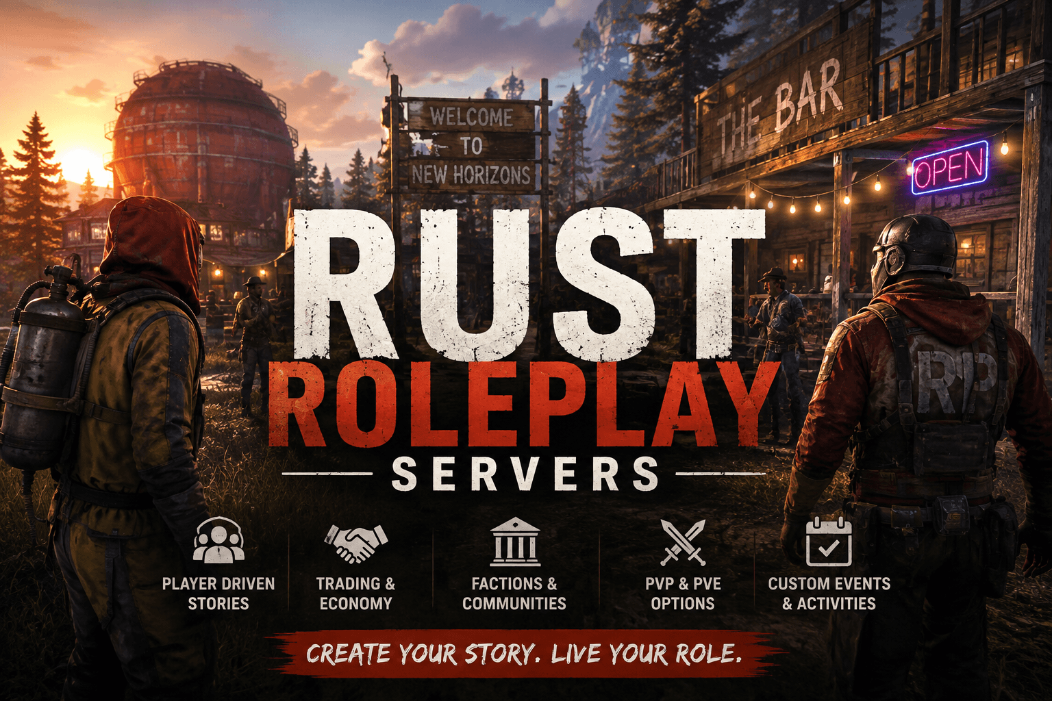 Rust Roleplay Servers – Best Rust RP Servers